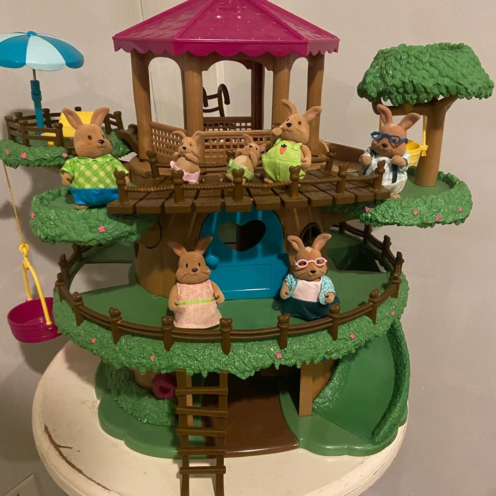 Lil woodzeez treehouse play set